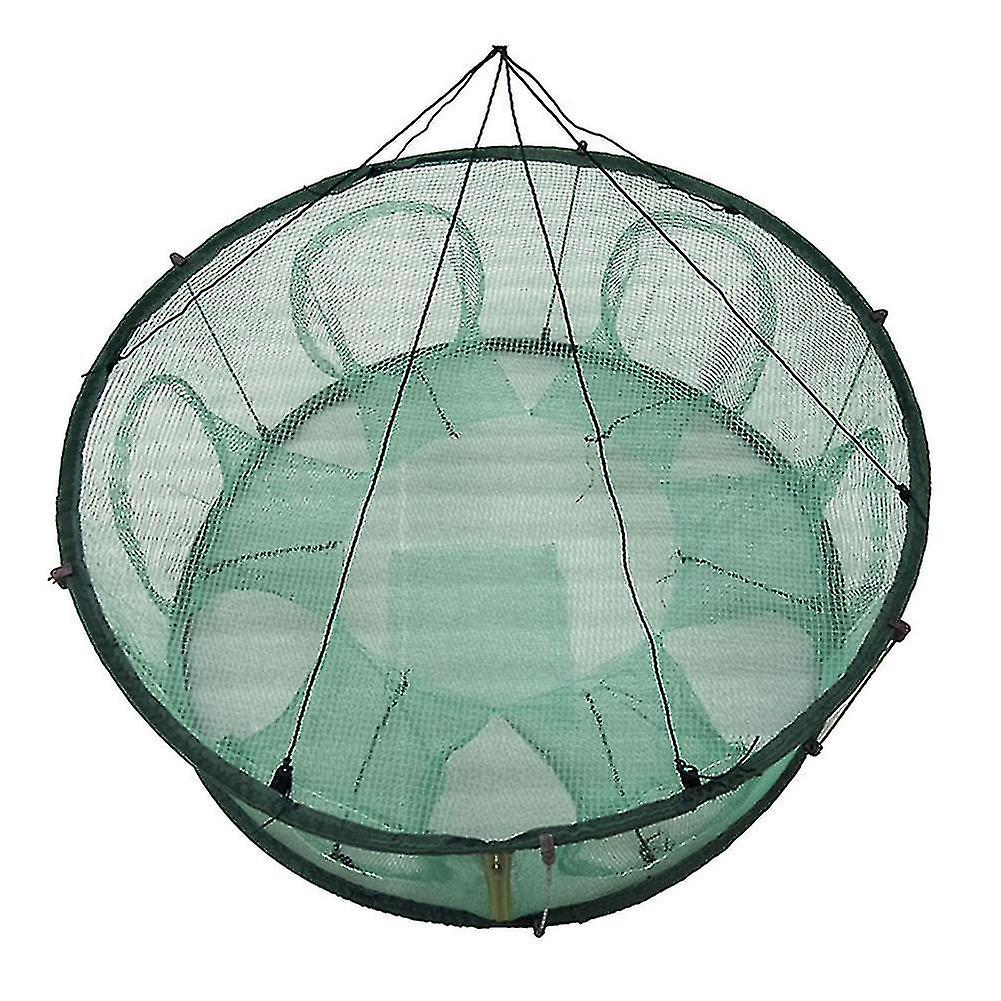 Automatic Fishing Net Trap Cage Round Shape Durable Open For Crab Crayfish Lobster Fz51-3