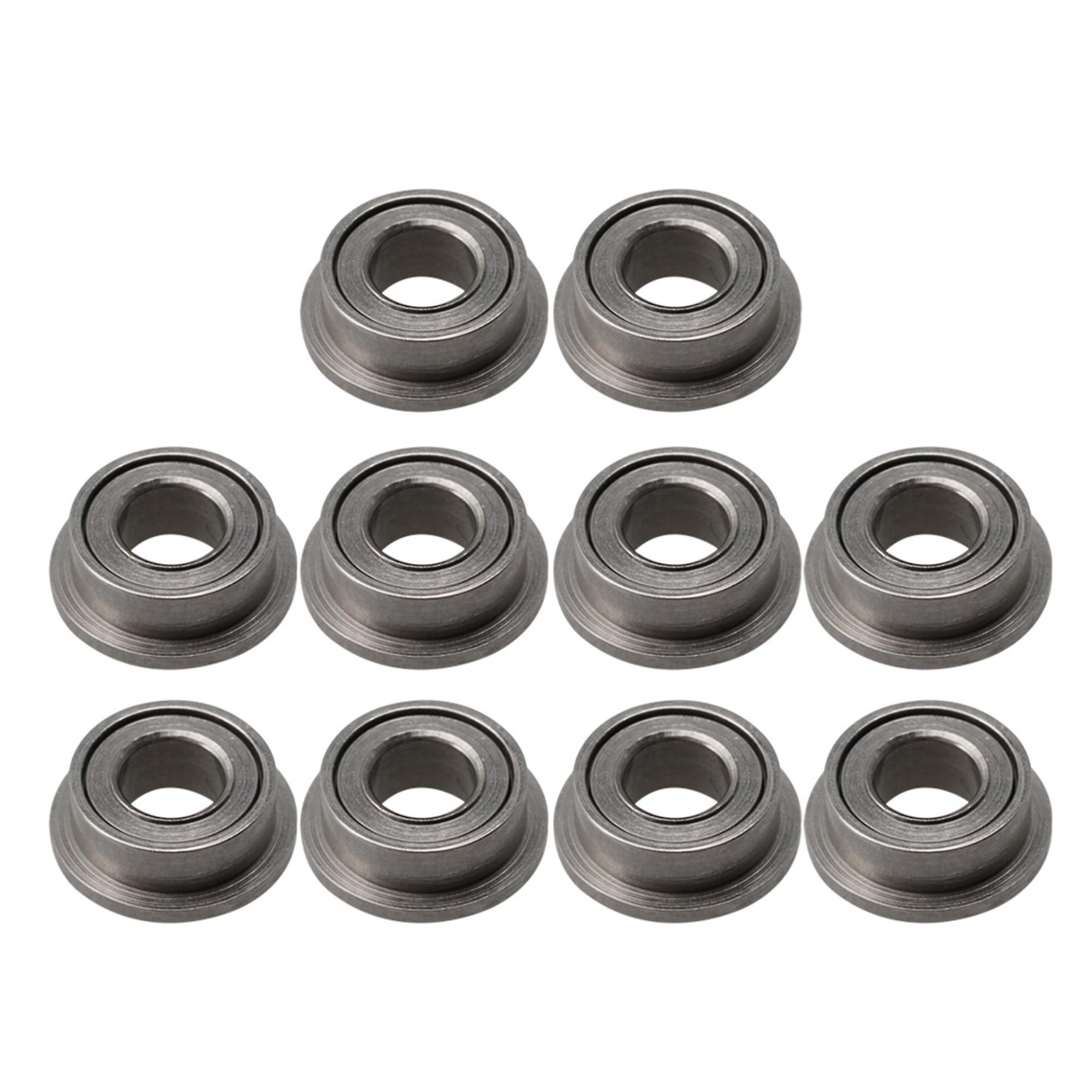 thumbnail image 2 of 10PCS MF63zz Mini Metal Ball Bearings - 3mm X 6mm X 2.5mm Double Shielded Flanged 2 of 2