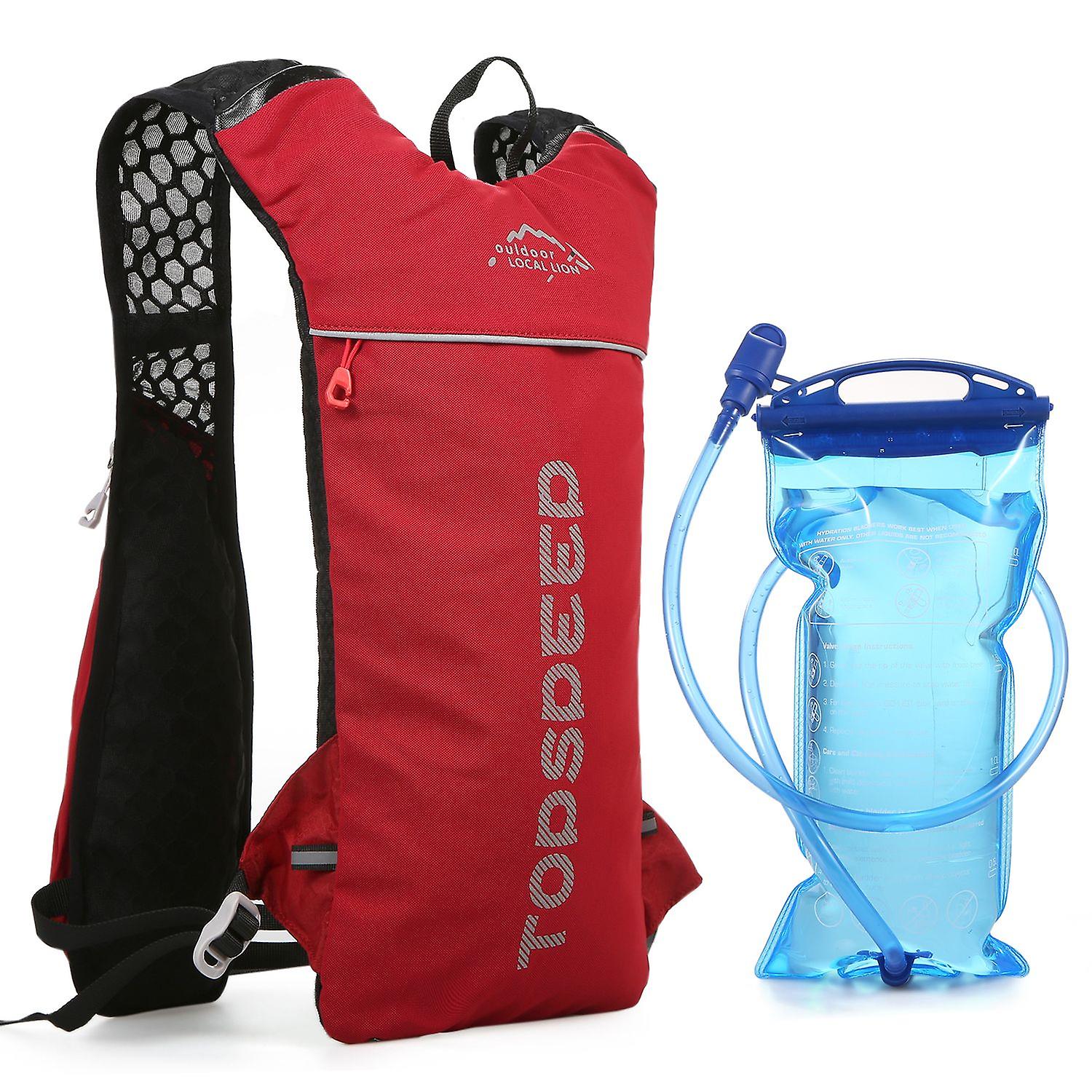 Hydration Pack Backpack with 2L Water Bladder Super Lightweight Breathable Hydration Vest For Outdoo