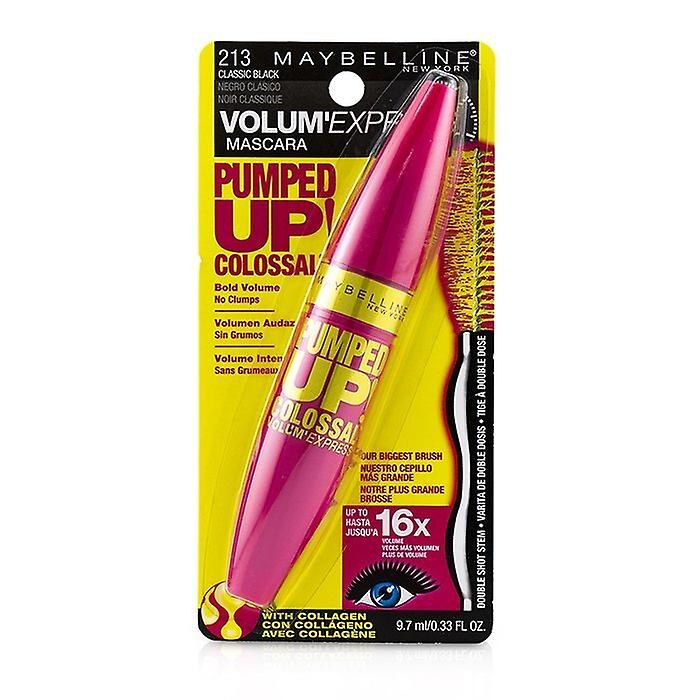 Maybelline Volum' Express Pumped Up Colossal Mascara - # 213 Classic Black 9.7ml/0.33oz