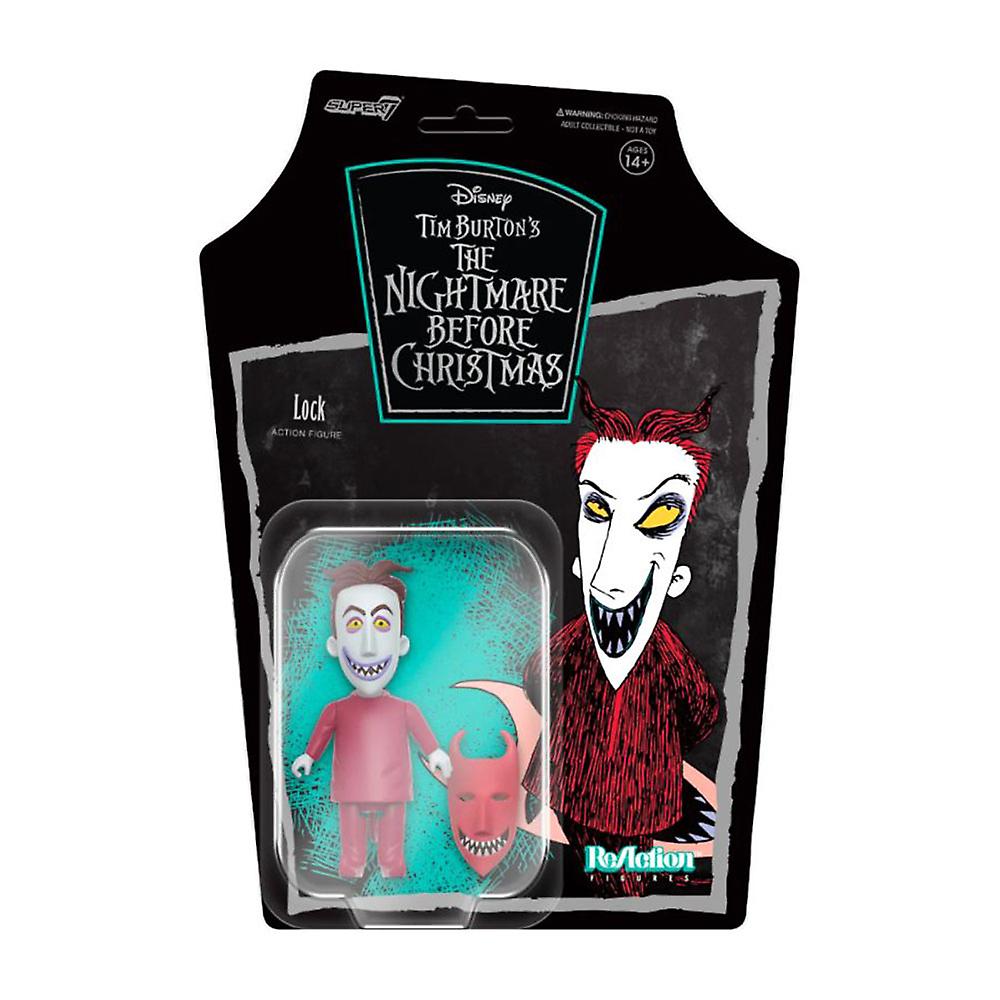 The Nightmare Before Christmas Lock Highly Collectable ReAction 3.75" Figure