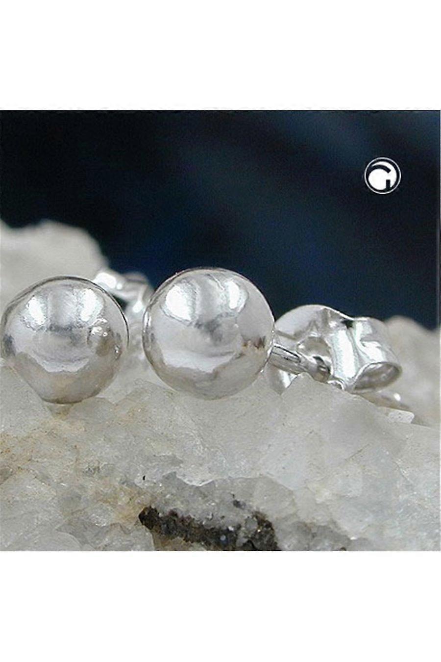Earrings Balls 5mm Silver 925 - Gl90335