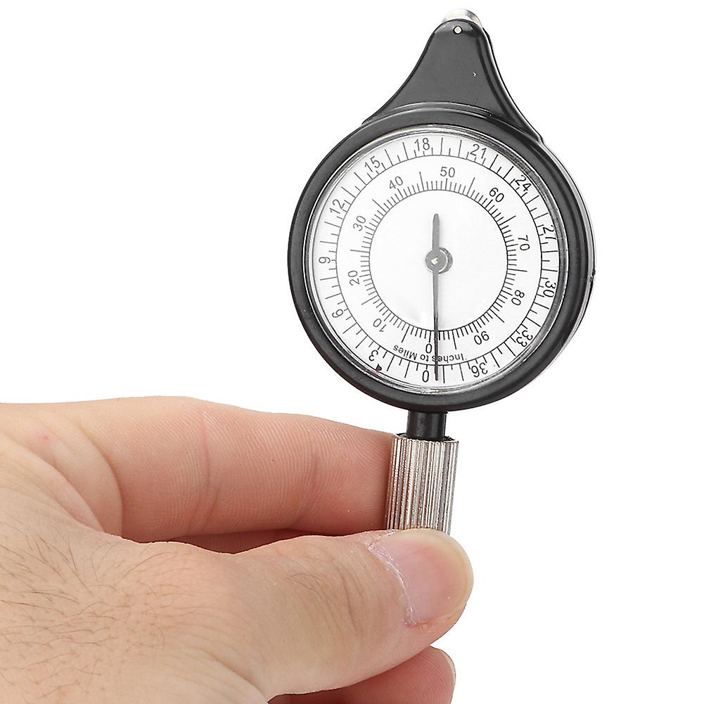 Mini Map Measuring Finder Distance Caculator Mapping Tool Metal Wheel