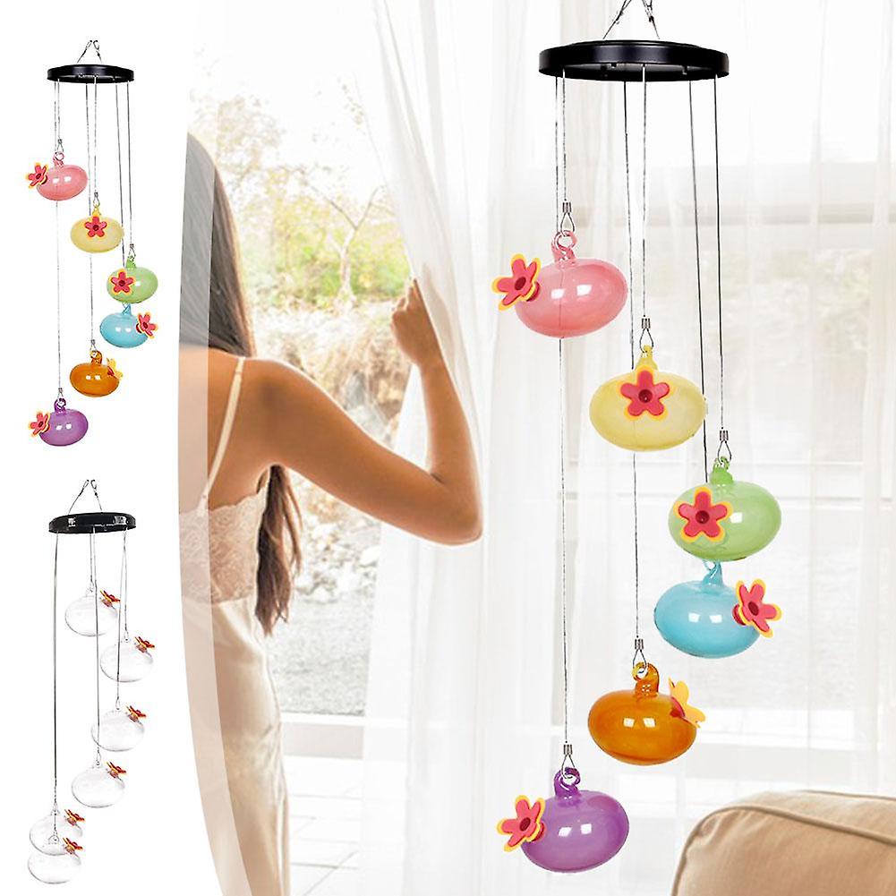 Charming Wind Chimes Hummingbird Feeders,Wind Chime Hummingbird Feeder