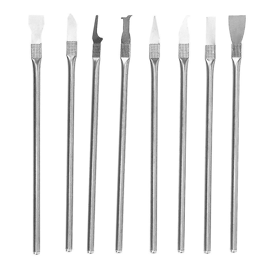 8 In 1 Metal Phone Opening Pry Tool For Motherboard, Cpu, And Chip Removal