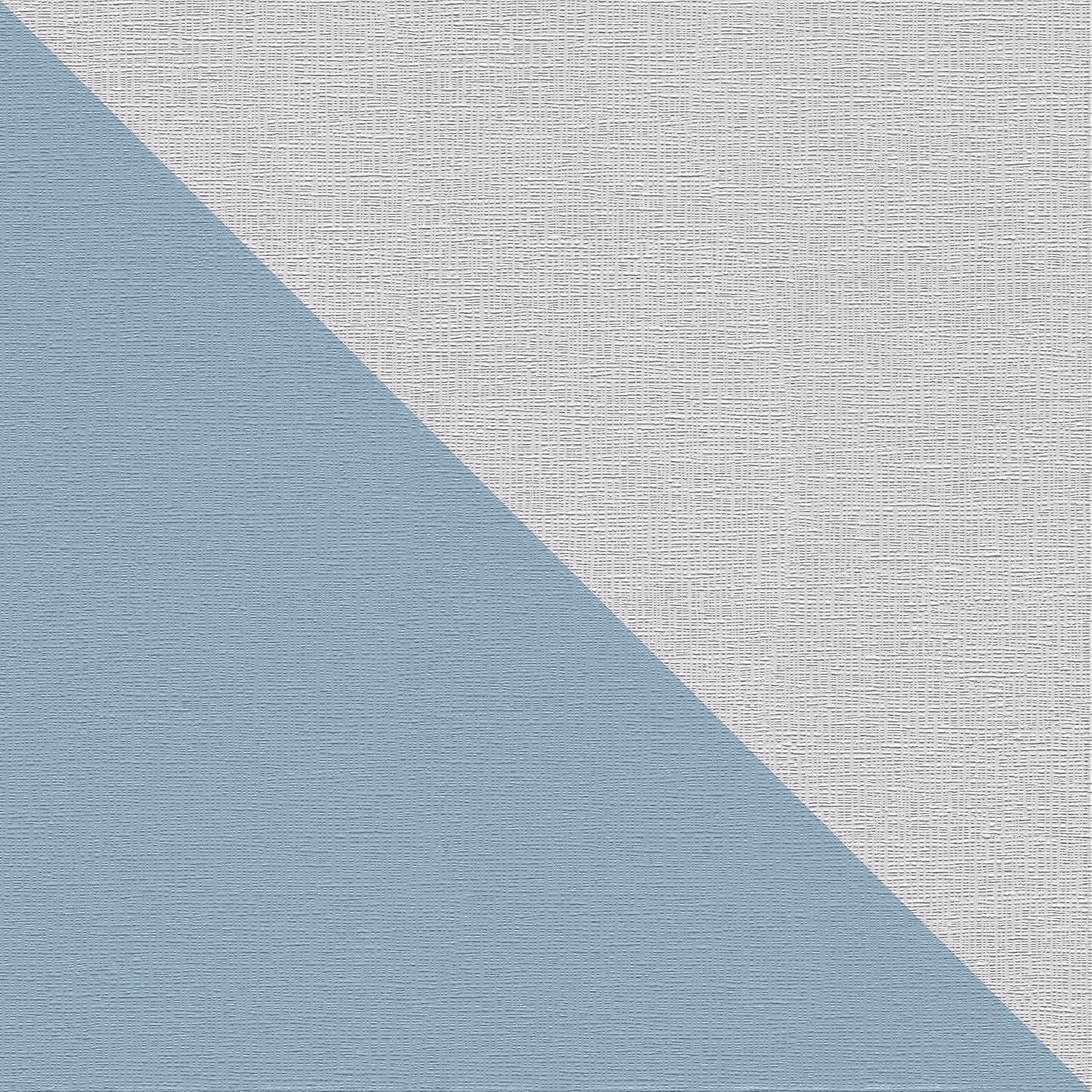 Fabric look paintable non-woven wallpaper Profhome 251213-GU slightly textured with a fabric look matt white