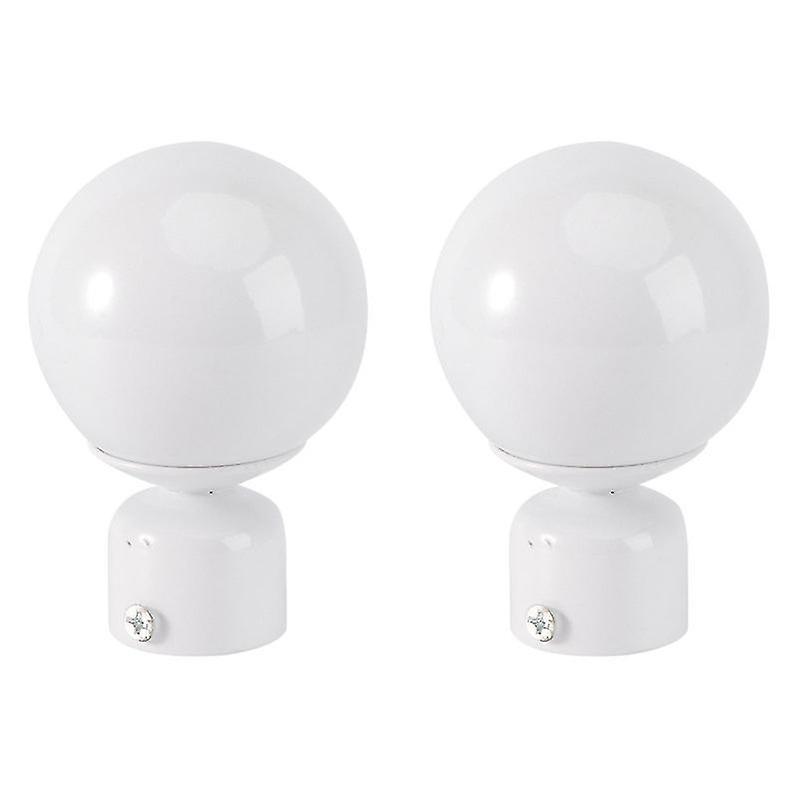 الجديد 2PCS الستار قضيب تركيب