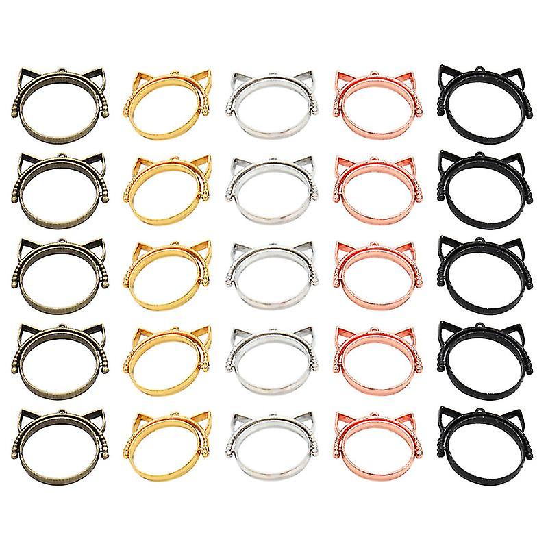 25pcs offene Lünette