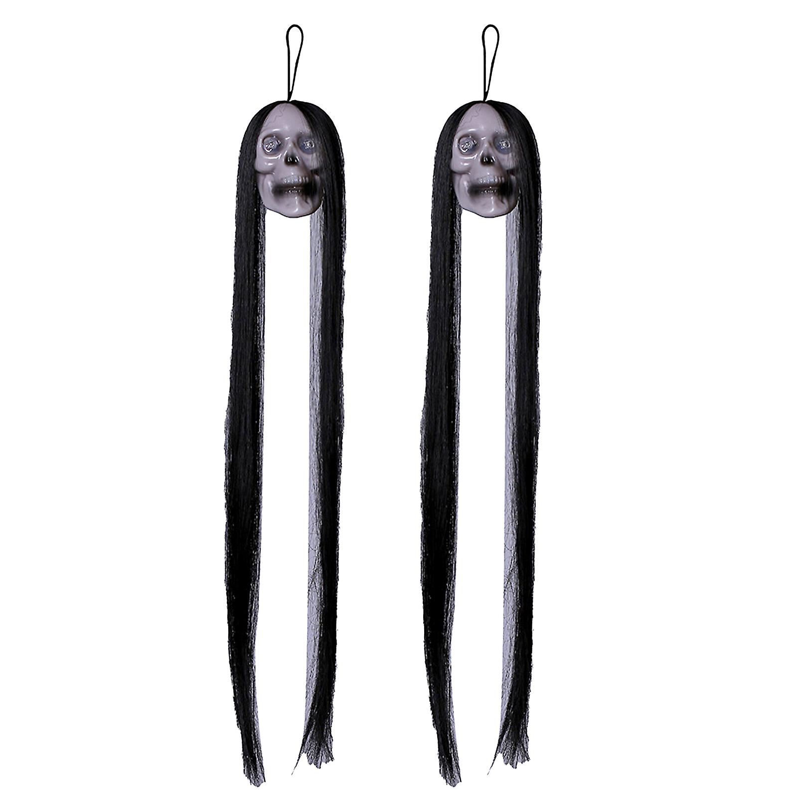 Hanging Ghosts Decoration with Led Light Multi-purpose Theme Party Decoration Prop for Scary Creepy Party