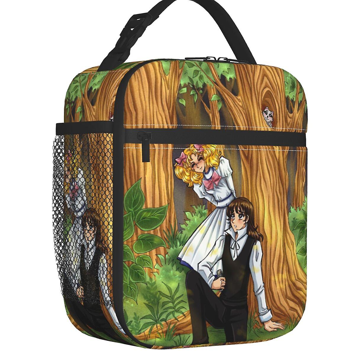 حقيبة غداء حلوى حلوى مخصصة للرجال النساء صندوق غداء معزول مبرد دافئ لمكتب الكبار