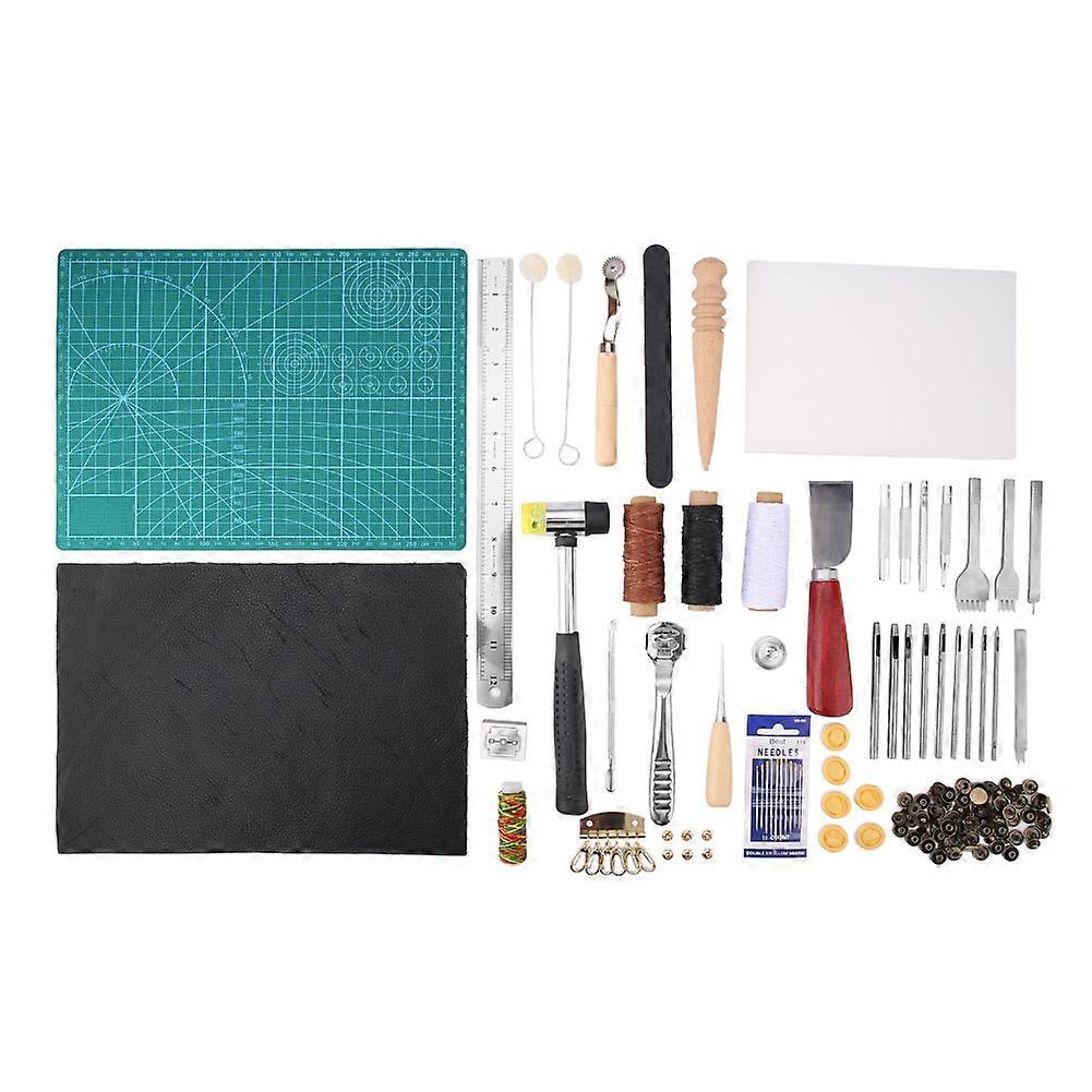 مجموعات أدوات الحرف الجلدية DIY أدوات الخياطة الجلود للقماش الجلود