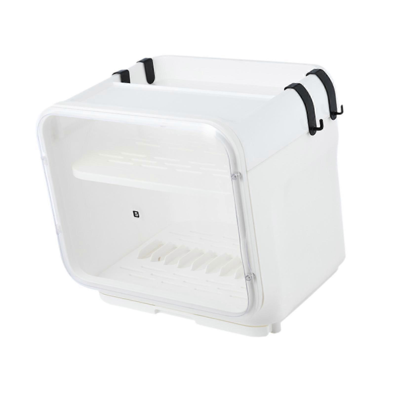 Dish Drying Rack Counter Multifunctional Dish Drainer for Forks Hotel Spoons without spice boxes