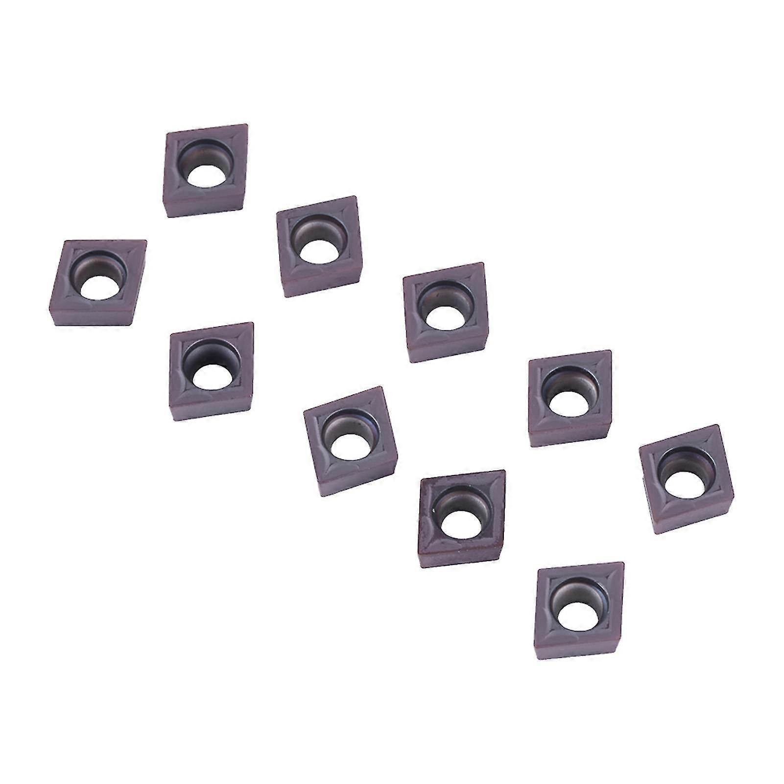 10 adet CNC Karbür İpuçları Uçlar Bıçak Kesici Torna Torna Aleti Kutusu CCMT09T304 VP15TF