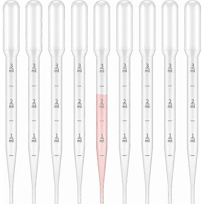 Pak van 100 plastic transferpipetten 3 ML