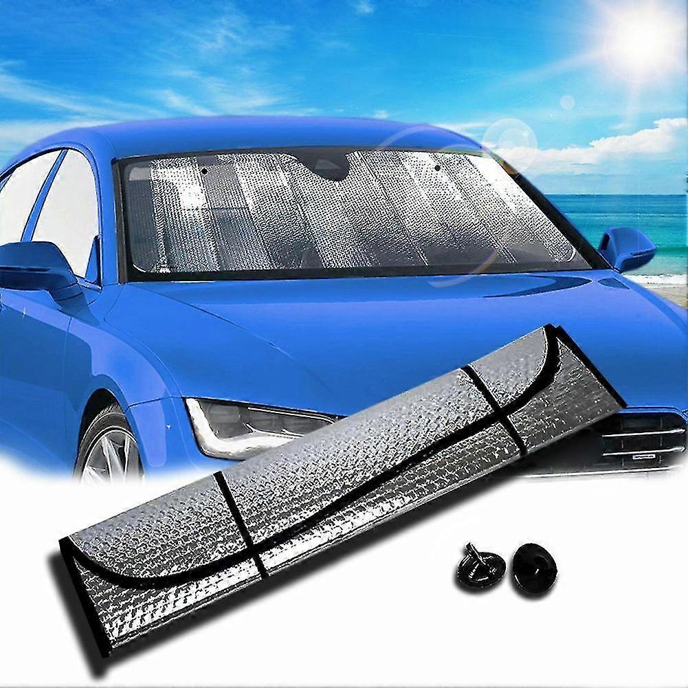Exquisite Cover Car Windshield Sunshade Premium Quality Reflective Silver Sun-shade
