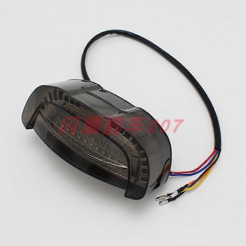 Free shipping motorcycle modified LED lamp beads rear tail light, brake light, running light, license plate light, flowing turn signal assembly