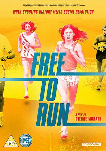 Free to Run DVD (2016) Pierre Morath cert PG - Region 2