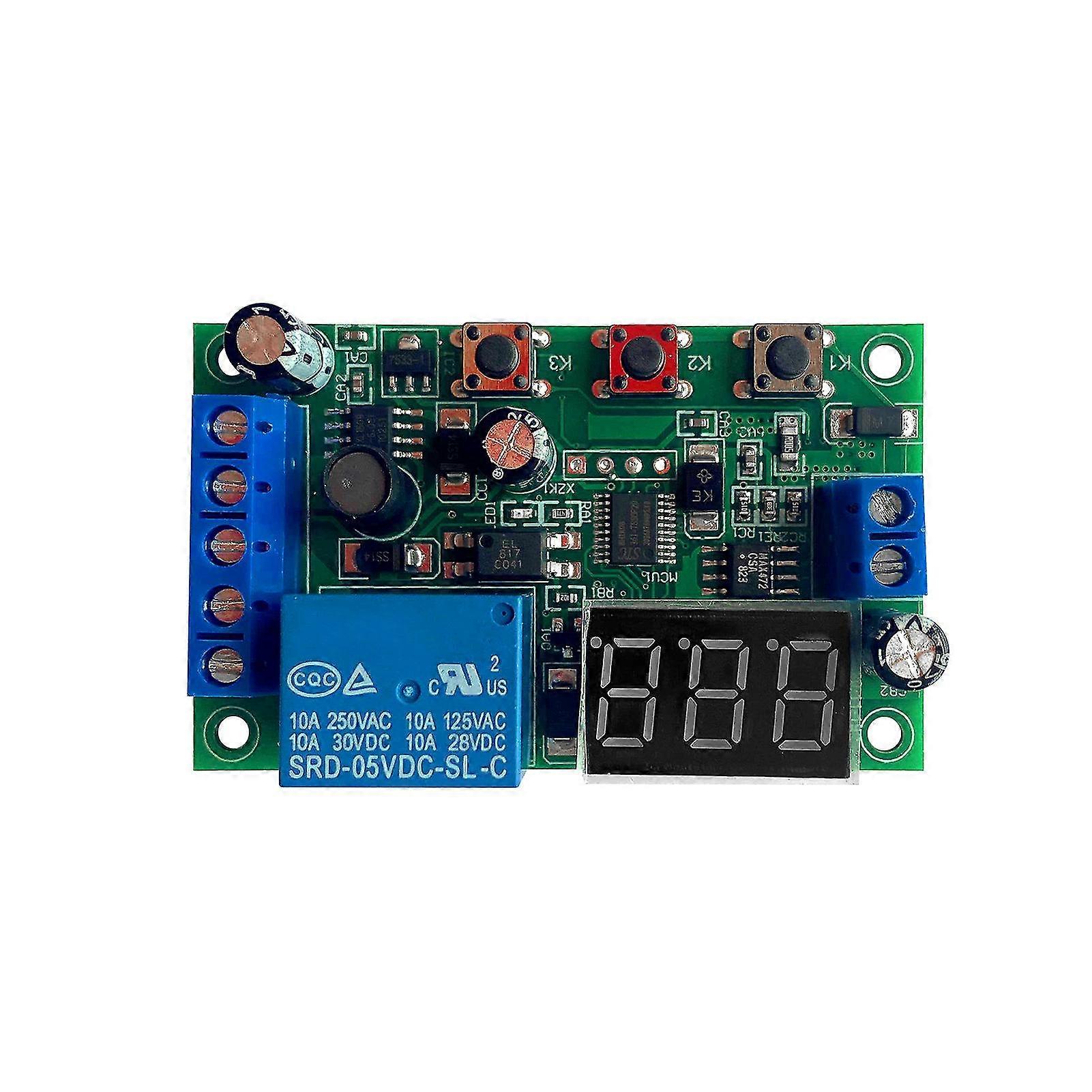 12V 0-10A DC Current Detection Module Current Sensing Detecting Delay Relay Control