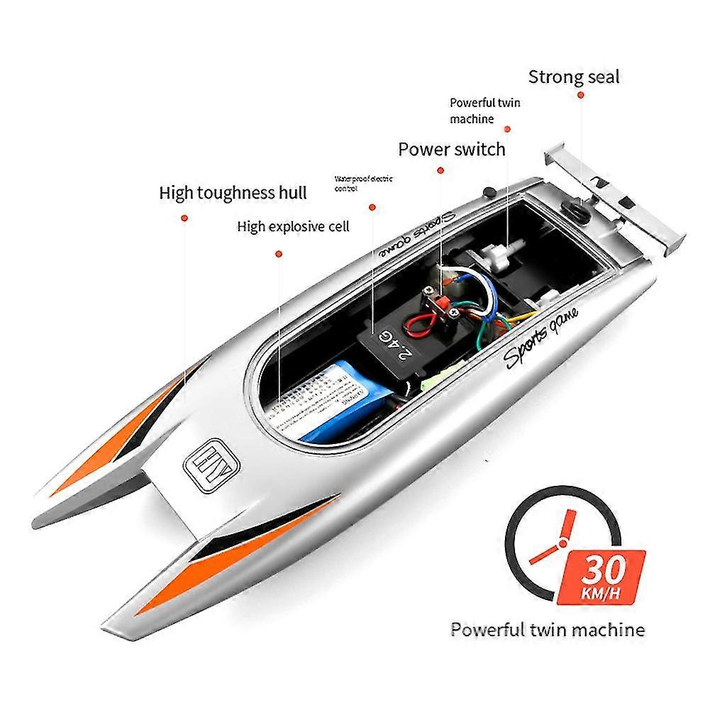 UDI RC Racing Boat UD08 - 15 MPH High Speed Remote Control Boat With Waterproof Design