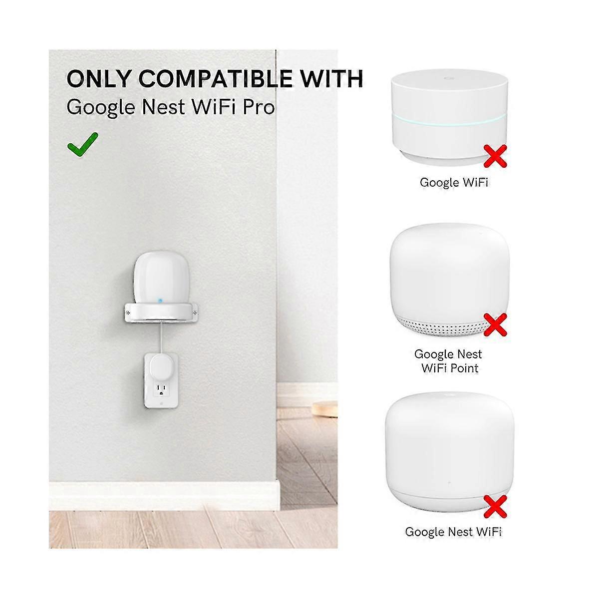 For Wifi Pro Wall Mounting Bracket Intelligent Speaker Wall Storage Bracket Base, 2 Pcs