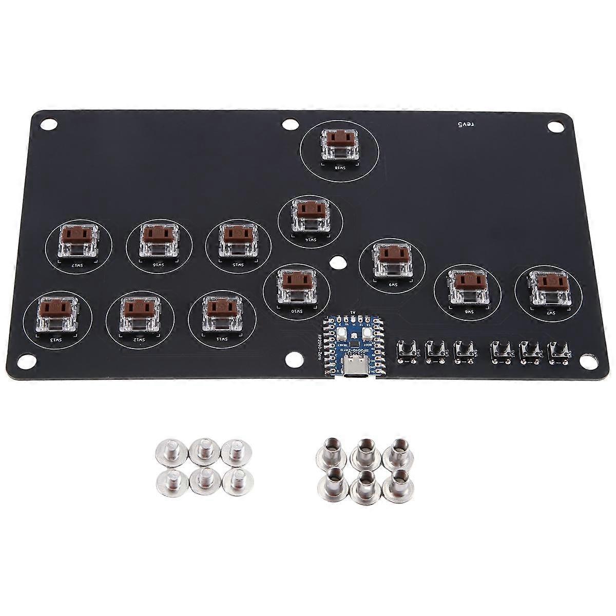 Hit-Box Fighting Joystick RGB Controller for /PC/ SWITCH Turbo Development Board Arcade Fighting Jo