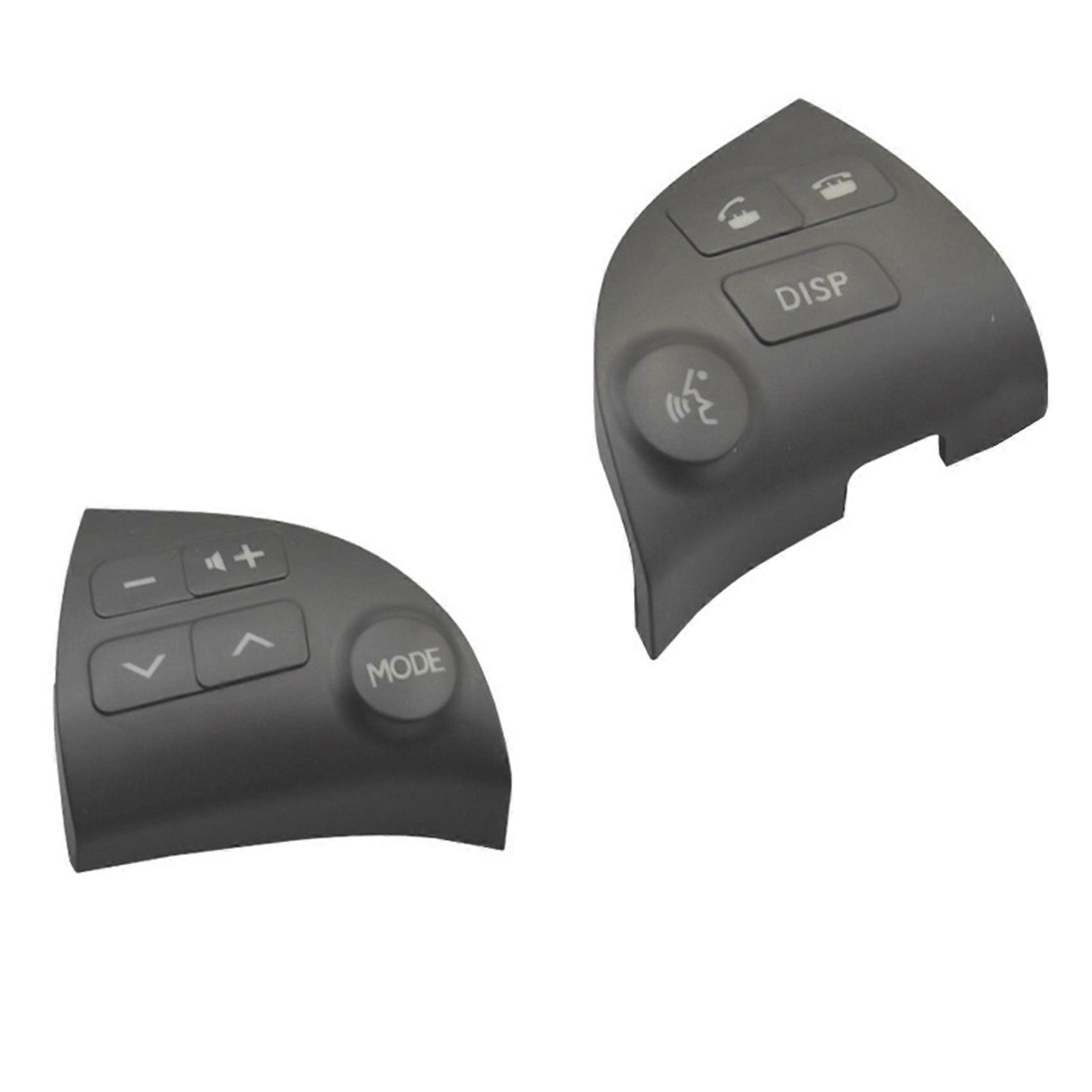 2Pcs Multifunctional Bluetooth Speaker Button Switch for ES350 Steering Button 84250-33190 A