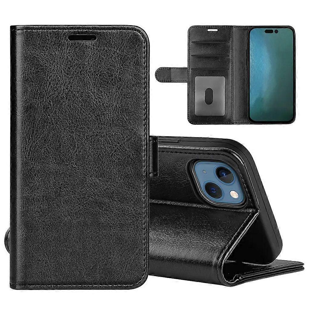 Funda tipo billetera para iPhone 15 Plus - Negro