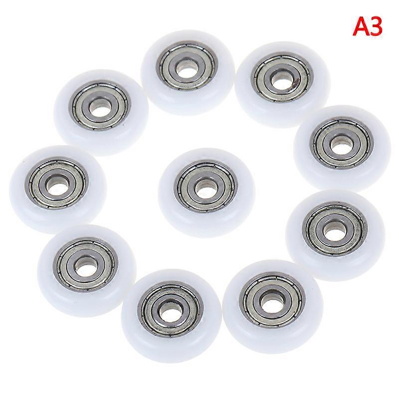 2510pieces Sliding Shower Roller Wheel Plastic Door Replacement Roller Wheel Runner Diameter 23mm