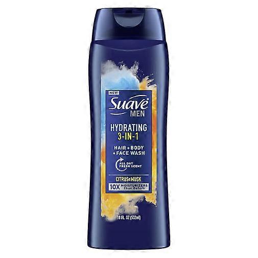 Suave Men 3-in-1 Body Wash Hydrating Citrus & Musk