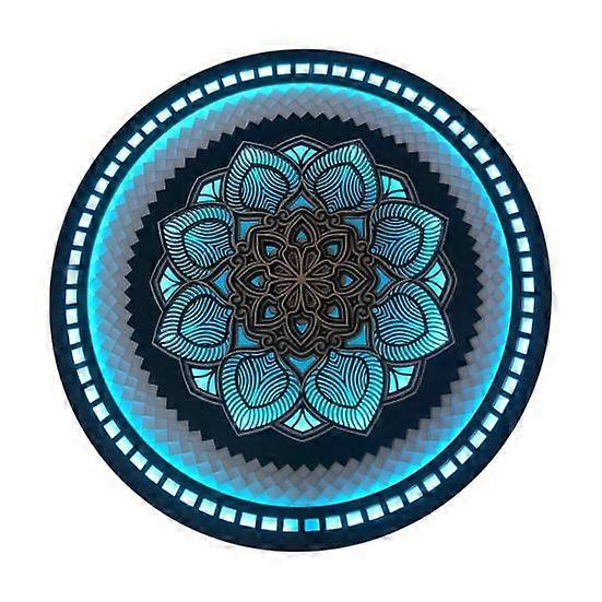 Novelty Plexiglass Acrylic Mandala Flower