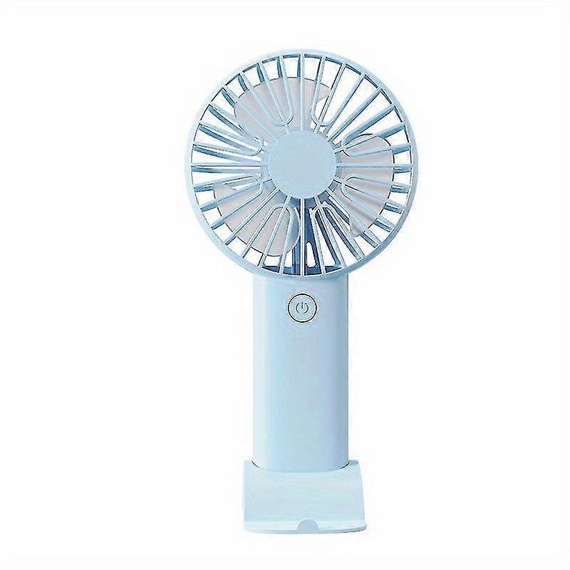 Mini USB Charging Handheld Fan Desktop Small Fan With Mobile Phone Holder Portable And Simple Outdoor Small Fan