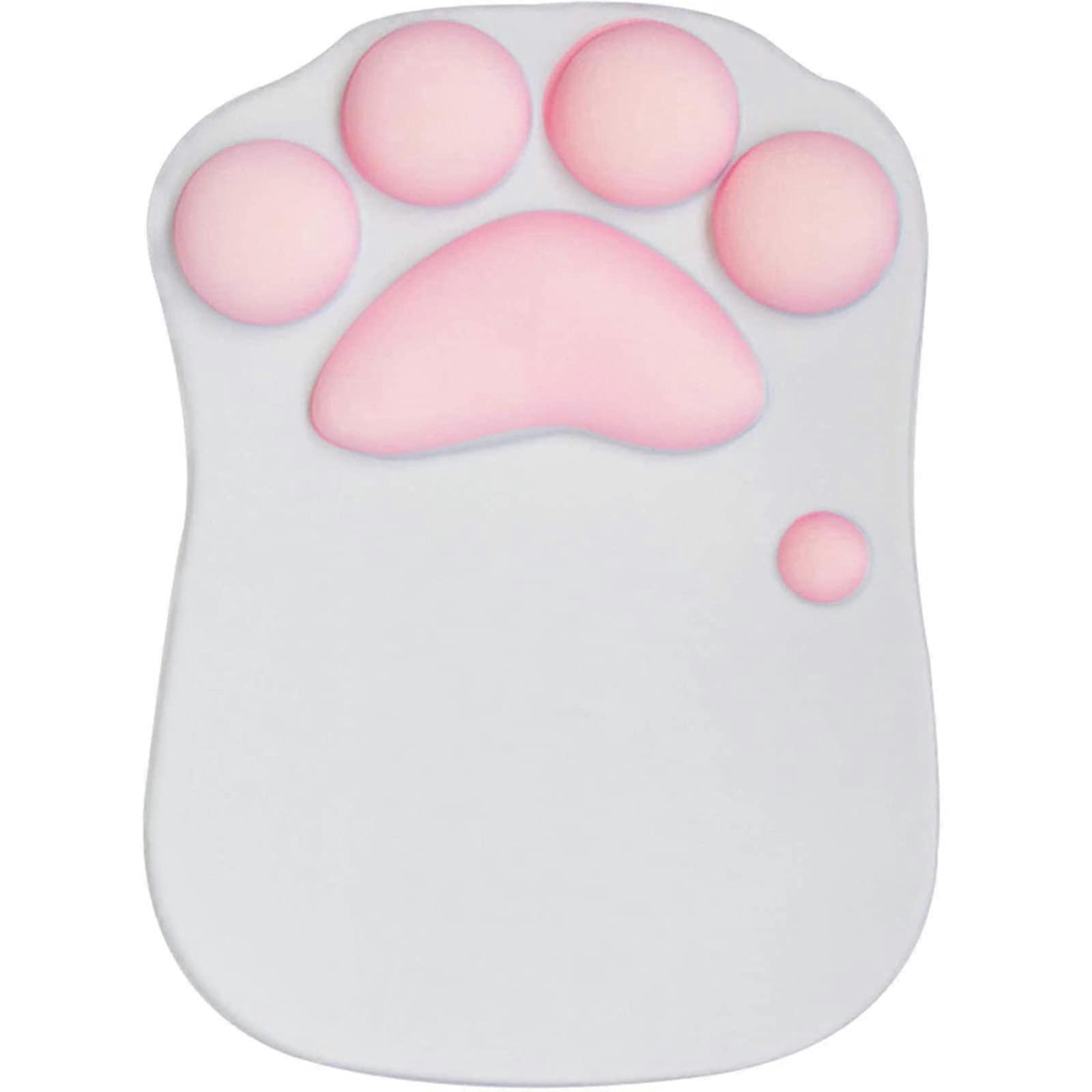 Cat Mouse Pad With Wrist Support, Portable Ergonomic Pad(gray)