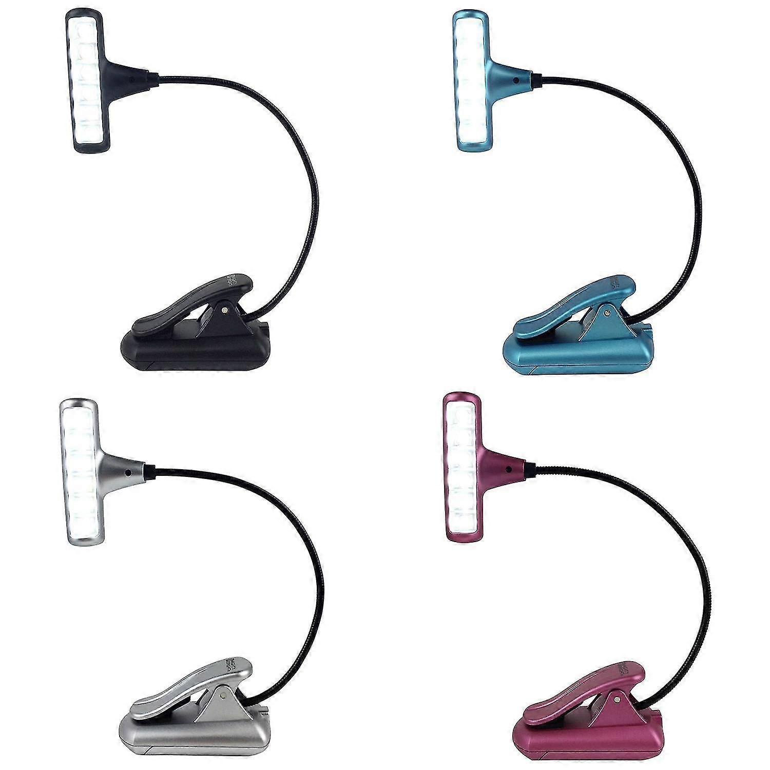 Mighty Bright HammerHead 6 LED Clip On Task Light Providing 28 Lumens Of Light With 2 Brightness Settings, Various Colours