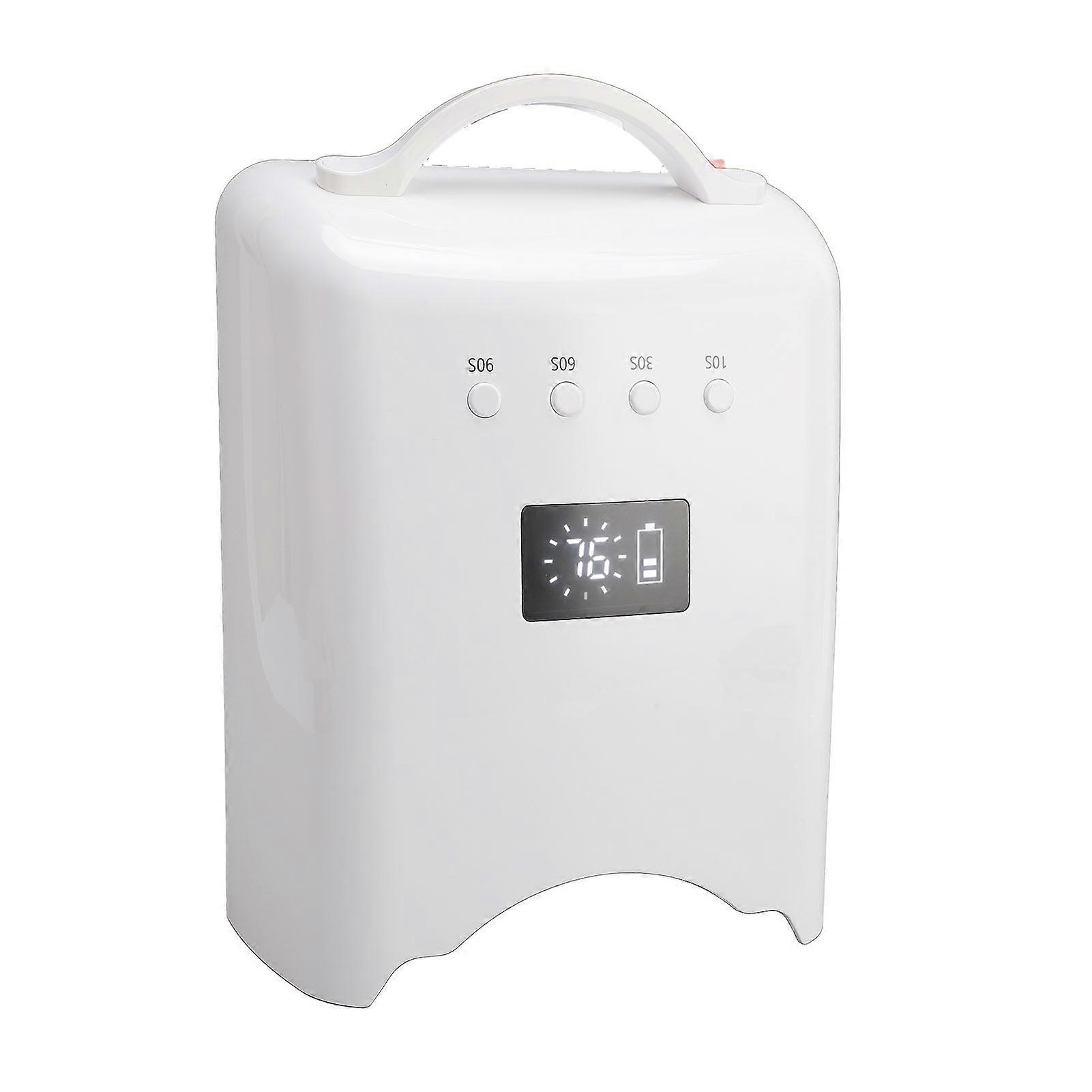 Nail Art Curing Lamp LED Effective Auto Sensing High Power Timer Portable UV Nail Light for Home Salons 100240V US Plug