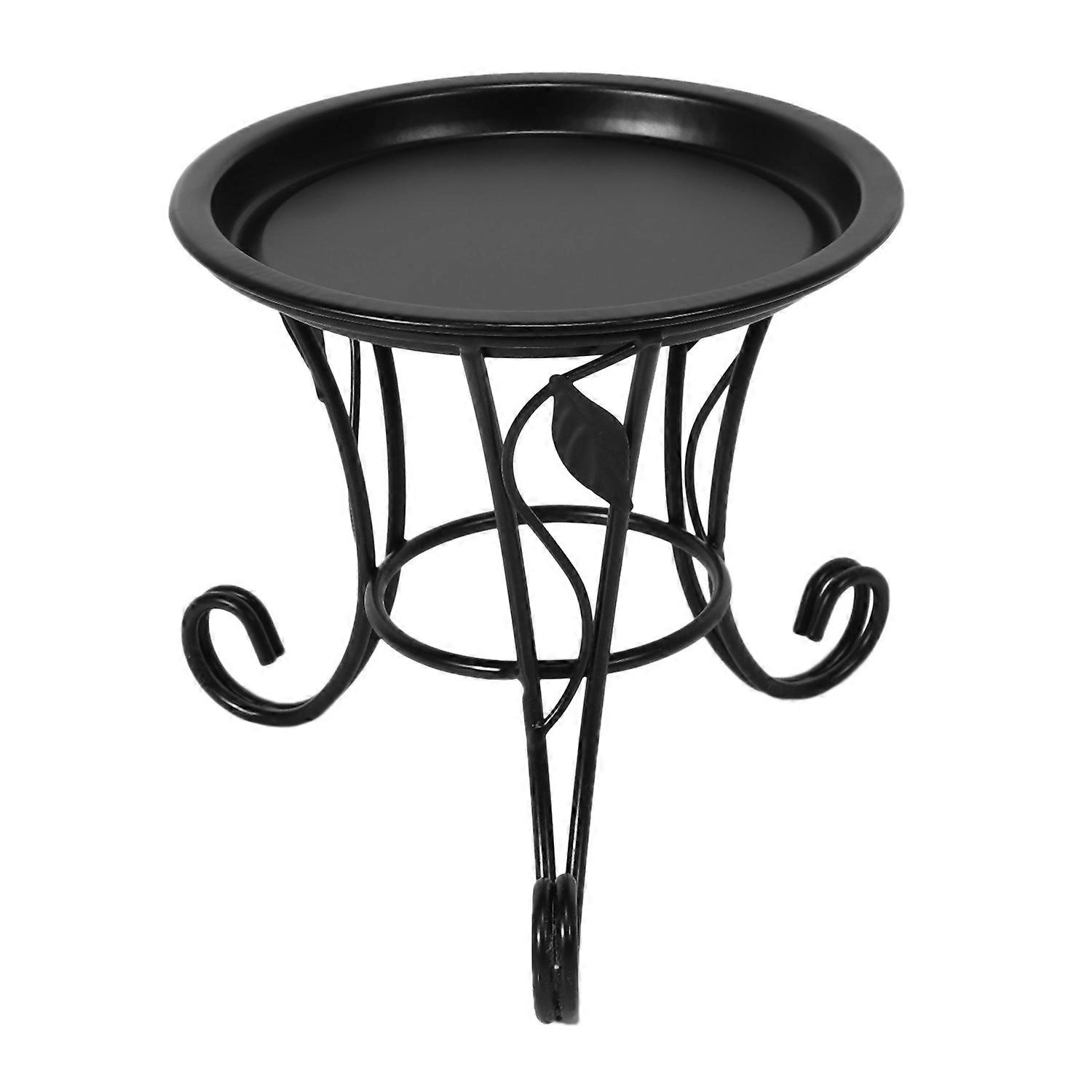 European Style Simple Mini Flower Stand Flower Pot Succulent Flower Shelf Iron Stand + Iron Plate f