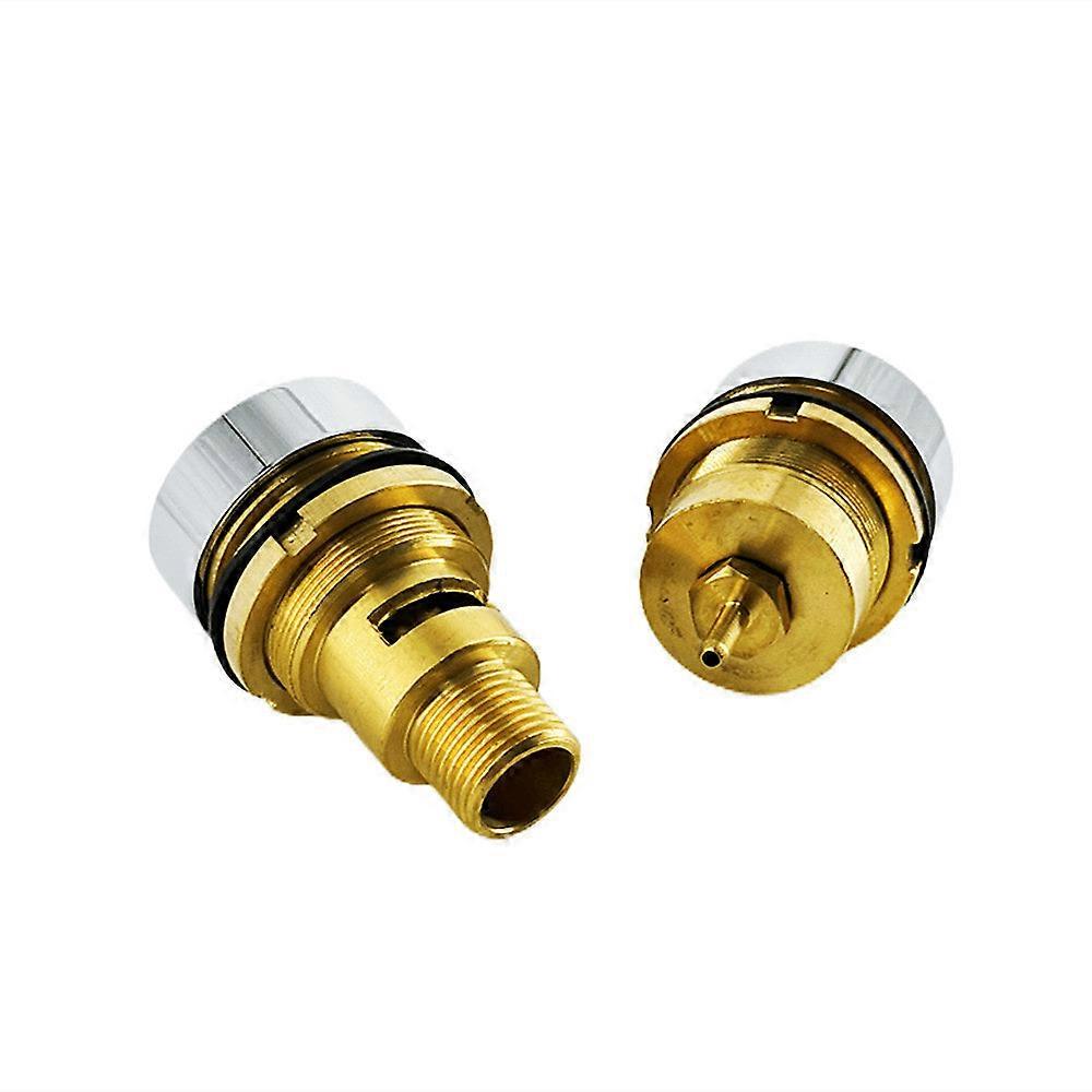 2Pcs/set Massage Bathtub Copper Surfing Pneumatic Brass Start Button Air Switch Controller With Leakage Protection