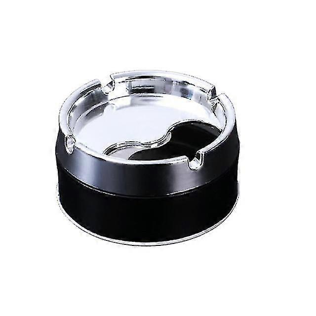 Household Rotatable Stainless Steel Ashtray-rx