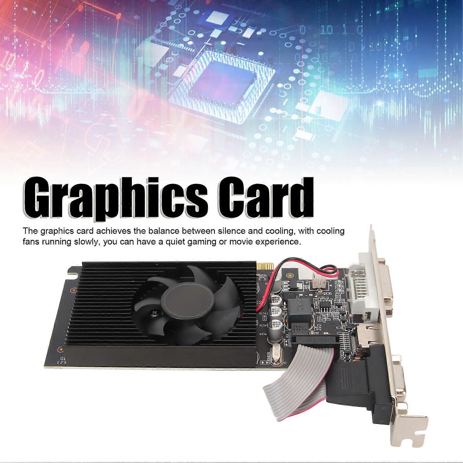 GT610 Grafikkarte 2GB 64bit Computer Grafikkarte High Definition Multimedia Interface für Computer Desktop
