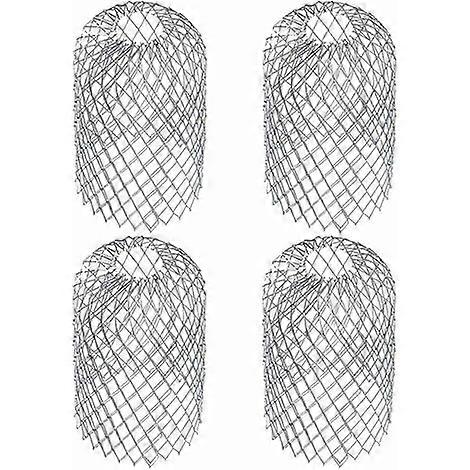 XHX Pack Metal Gutter Guards Expandable Filter Screen Leaf Strainer Downspout Guards for Gutters Downspout
