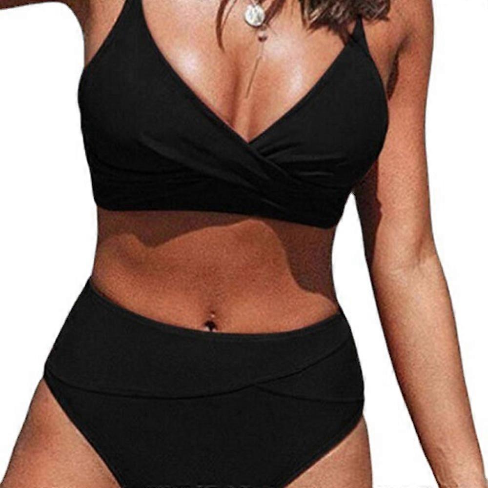 Maillot de bain fendu pour femme, maillot de bain bikini rétro, maillot de bain d'été