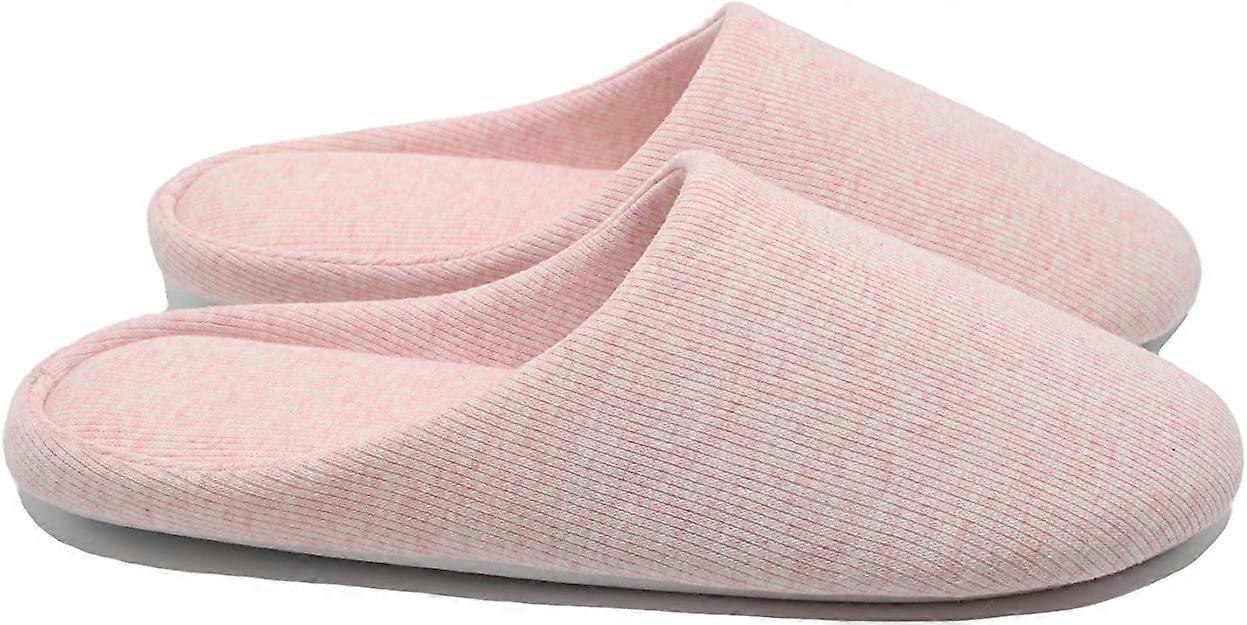 Bomullstofflor med halkfria gummisulor