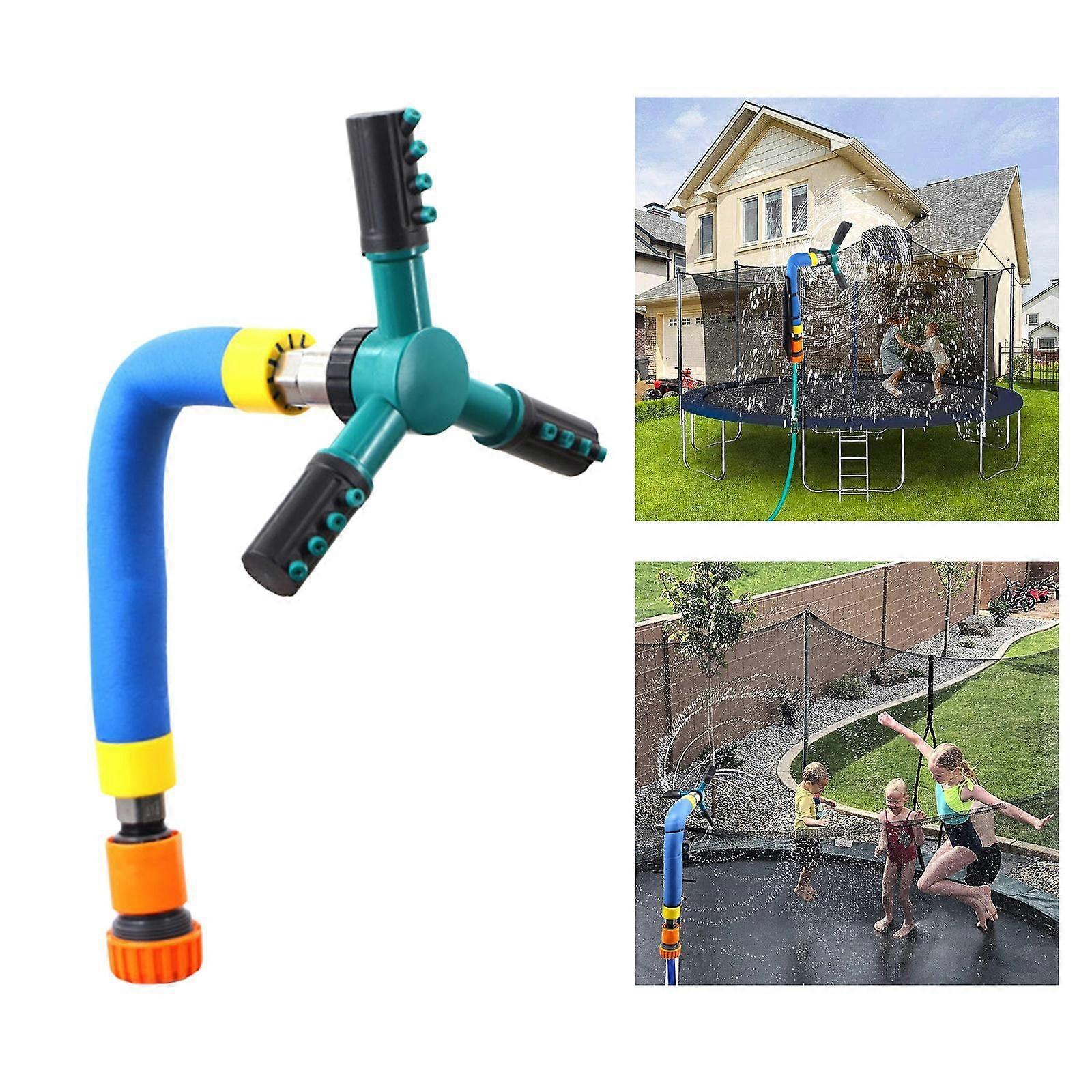 Trambulin vízpermetező nyári vízipark vízpermetező Forgókert