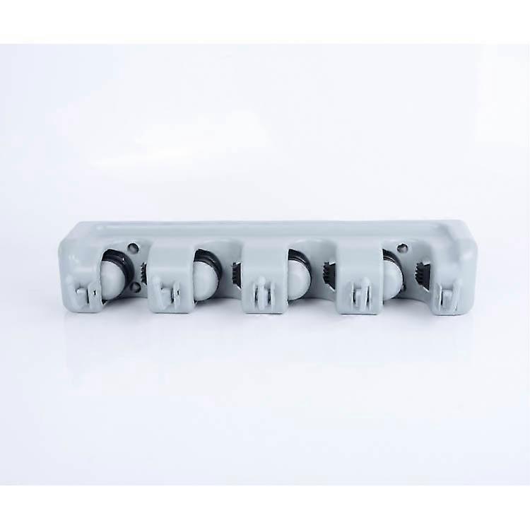 Mop Holder 3/4/5 Hooks for Bathroom Broom Wall Mounted Storage Kitchen Gadget