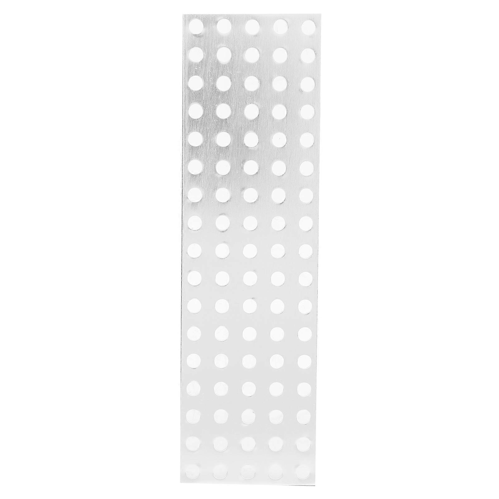 Aluminum Grid Plates Simple Mesh Orifice Board 3116-0040-0136 5 x 17 Holes 40 x 136mm
