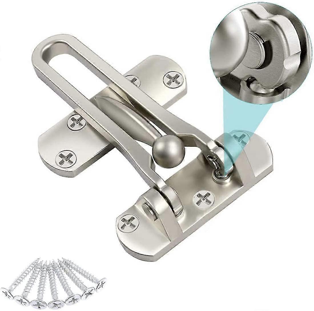Security Door, Steel Window Guard Lock, Front Door, Windowless Door Chain Latch, To Prevent Theft From Entering