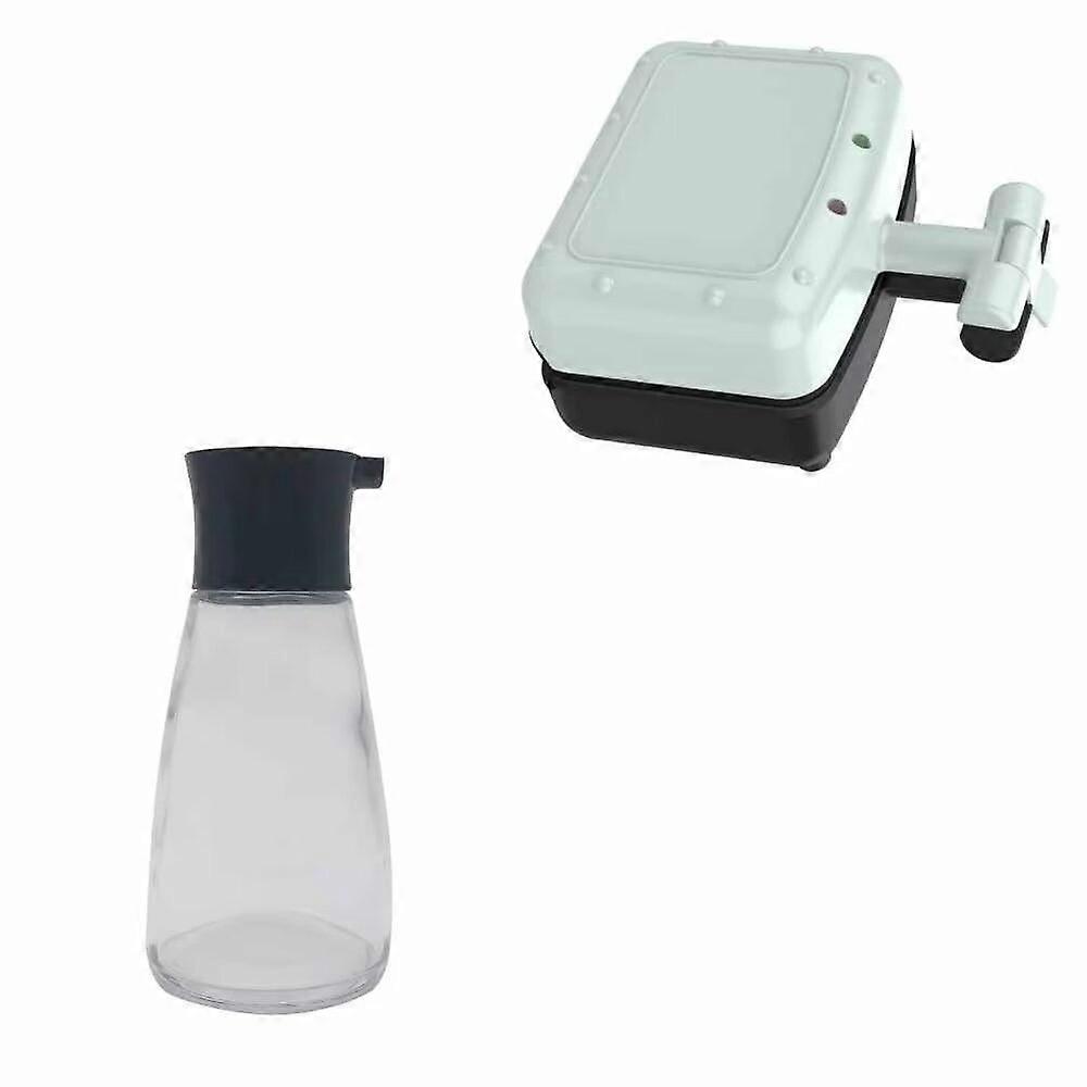 "Enhance Your Culinary Experience: Excelity Cruet Dispenser Set and Mini Sandwich Maker for Flavorful Creations and Convenient Cooking"