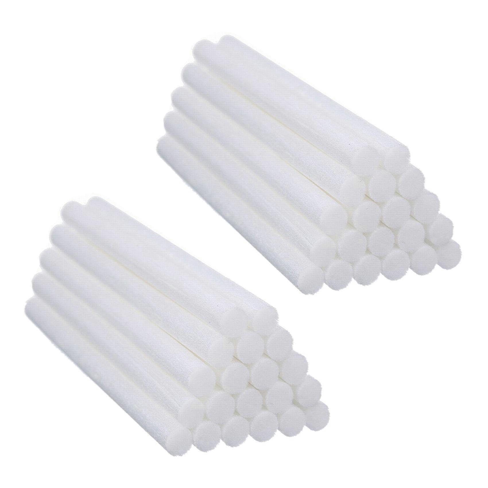 100-pack Car Diffuser Sponges Refill Sticks Humidifier Filter Wick Replacement, Absorbent Sponge St