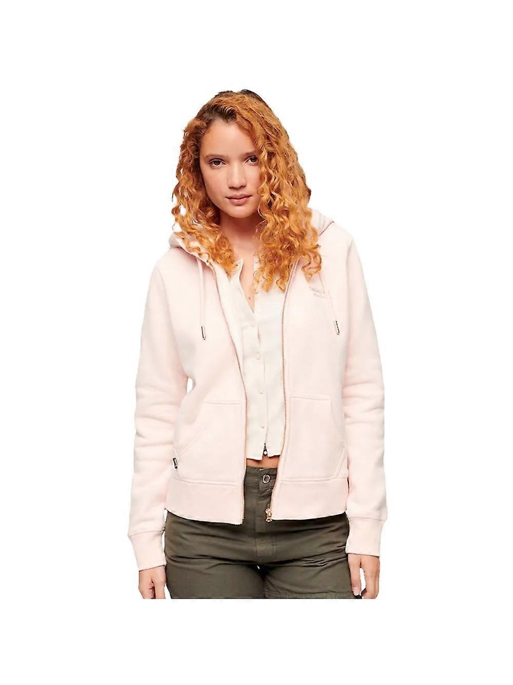 女士 Superdry Essential 运动衫 粉色