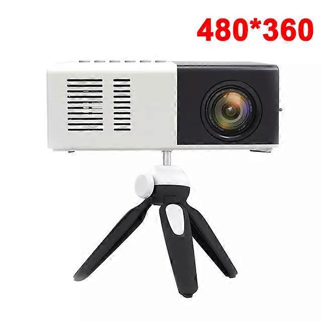 J9Pro Mini Projector LED Home Media Player Audio Portable Proyectors 480x360 Pixels Supports 1080P HDMI USB Video Beamer