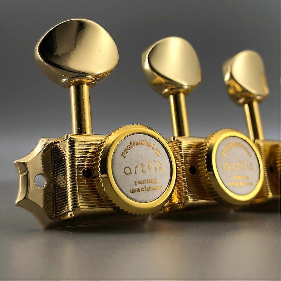 Gitarr Stämskruv Stämskruvar Locking Deluxe för ST TL gitarr brunn